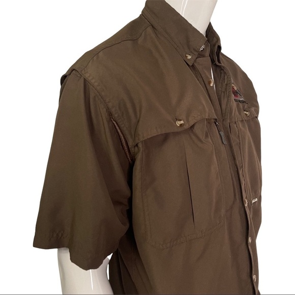 Drake Vented Wingshooter's Short Sleeve Casual Lightweight Shirt Mens Me… - Picture 5 of 12